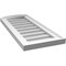 Ekena Millwork Arch Top Surface Mount PVC Gable Vent: Functional, w/ 2"W x 1-1/2"P Brickmould Frame, 12"W x 28"H GVPAR12X2802SF - alternate 5